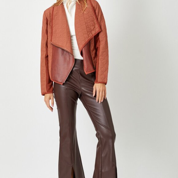 **NEW** MYSTREE DRAPE QUILTING JACKET - Picture 5 of 6